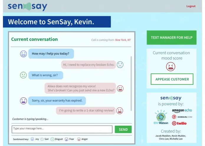 SenSay Alexa